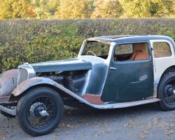 SS 2 12 HP Fixed Head Coupe - partie restaurée