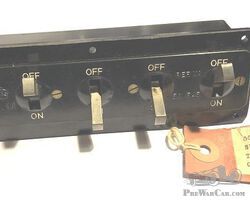 Air Ministry (AM) 5x switch panel