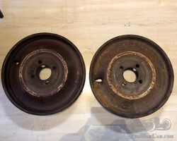 2 Michelin disc wheels