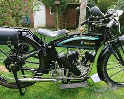 Husqvarna Model 180 V-Twin 550cc fully restored with german registration papers and tüv