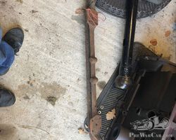 Riley wide track front axle