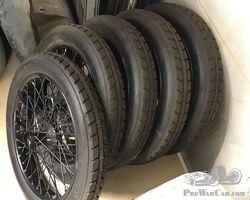 710x90 beaded edge wheels for Amilcar