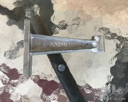 Klaxon horn mount casting