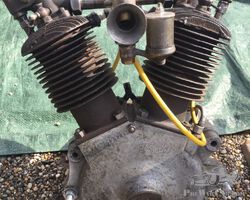 MAG 750 ioe engine Morgan Brough Hecker Triumph