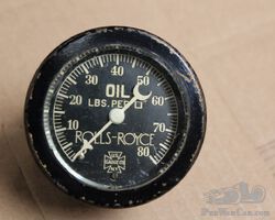 Rolls Royce Phantom 1 oil pressure gauge