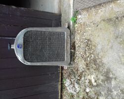 1 cyclecar radiator for the very rare brand Elfe