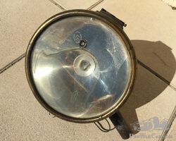 1 Bleriot headlight with Citroen badge on the glass
