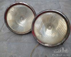 Pair of headlights