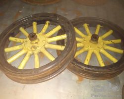 2x wheel with firestone 29x4 rim in good condition