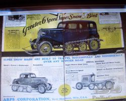 1937 Ford V8 ARPS SNOWBIRD parts, SOLD to an enthusiast in Finland.