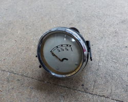 BMW 328 White Faced Fuel Gauge.