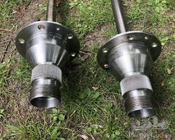 New narrow track half shafts