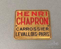 CHAPRON body plate