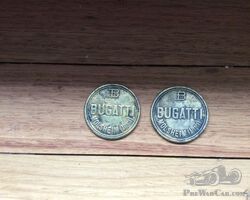 Brescia (and others) Bugatti badges for rear spring hanger centres