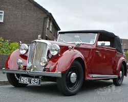 1939 Rover 14/6 P2 Tickford DHC | Brightwells Leominster Classic & Vintage Cars and Motorcycles Auction