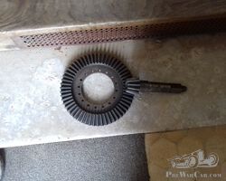 1 crown wheel & pinion, ratio 11x55