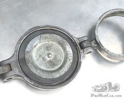Misc 3 5/8" aluminium flip top petrol cap