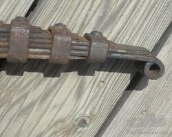 Bugatti T40 front spring blades