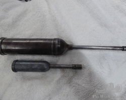 Two Tecalemit Grease Guns - small & large