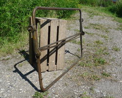 Brass windshield from Rands Mfg.co Detroit