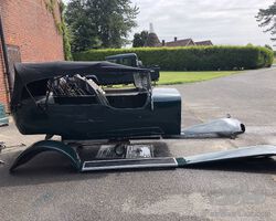 Vanden Plas Tourer Body from vintage Bentley