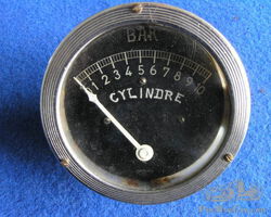 Oil - Air - Pressure Gauge