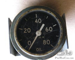 Oil Gauge Jeep Willys