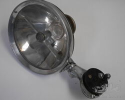 Marchal Nr 48 searchlight with mirror on rear.