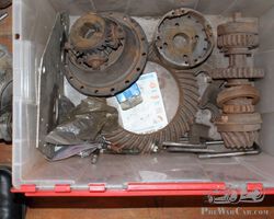 Bugatti type 46 transaxle parts