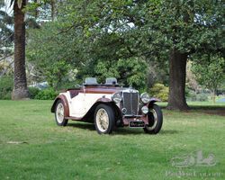 1936 MG NA Magnette Sports 'MG Works Team Cream Cracker Livery’ | Donington The Historic Racing Car & Motorcycle Auction
