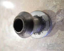 knurled nut
