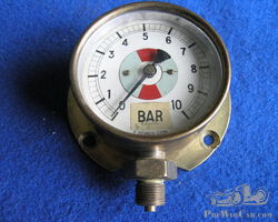 P.Devaux Lyon Pressure Gauge