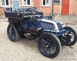 A very rare VCC dated Malicet et Blin four seat 8hp London to Brighton Run car