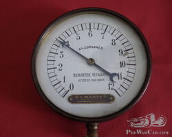 Metal Manometer Bourdon