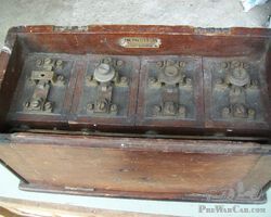 Early 4 cylinder coil box and coils