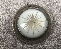 Cut glass interior lamp