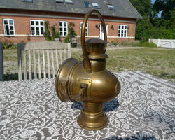 Brass lamp Herman Riemann