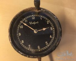 Black faced Watford Clock