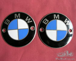 Original BMW Enamel Petrol Tank Emblems