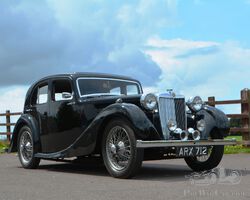 1938 MG VA Saloon | Brightwells Leominster Classic & Vintage Cars and Motorcycles Auction Sept. 4