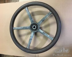 c.1920's Aluminuim 5 spoke Steering Wheel.