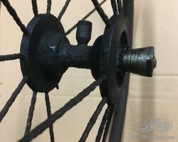 1880's Penny Farthing Bicycle Rear Wheel