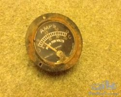 Weston ammeter.