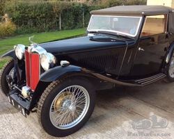1938 MG Midget TA Tickford Drophead Coupé | Bonhams The Beaulieu Sale