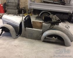 Amilcar C3 Cabriolet bodywork