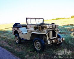1942 Willys Jeep MB ¨Allestimento S.A.S. deserto¨ | Catawiki Pre-War Auction