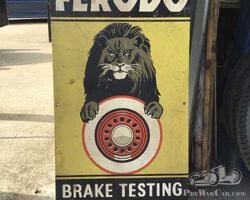 Ferodo metal sign
