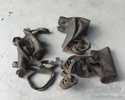 Lagonda steering gaiters