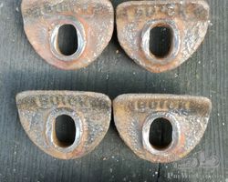 Wooden wheel rim clamps / wedges for early 1920 Buick