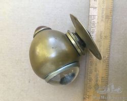 Brass Bulls Eye Side Light